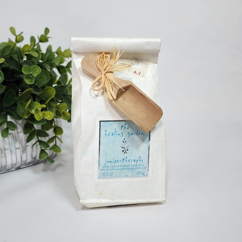 The Healing Garden Junipertheraphy Deep Concentration Body Soak 10oz Juniper